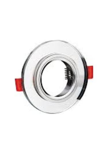 Havana 2,5'' Yuvarlak Cam Boş Kasa Beyaz