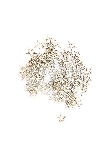 Xiyyadms 30mm Gövde Desenli Ahşap Dilimler 100 Adet - El İşleri Malzemesi, Ev Dekorasyonu, Fotoğraf Propsu