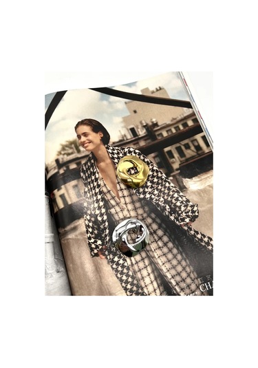 Best Price 34 Elbise Ve Ceket İçin Yuvarlak Şık Broş İğnesı 309444927 Altın Rengi