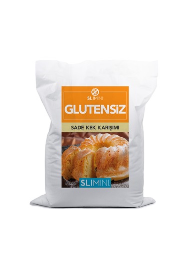 Slimini Glutensiz Sade Kek Karışımı 25 KG
