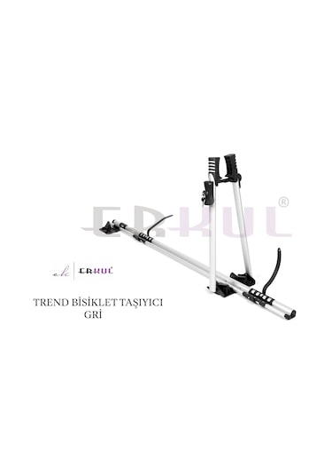 Erkul Trend Araç Üstü Bisiklet Taşıyıcı Gri Universal