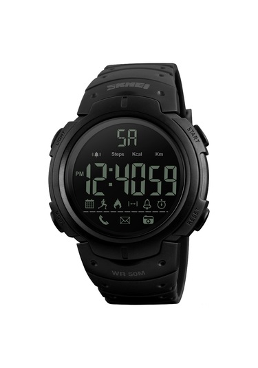 Tenfowee Skmeı Akıllı Spor Saati Unisex - 5atm Su Geçirmez, Adım Sayıcı, Kalori Takibi, Arama/bildirim Hatırlatıcı, Gerçek Zamanlı Spor İstatistikleri, Siyah 1301