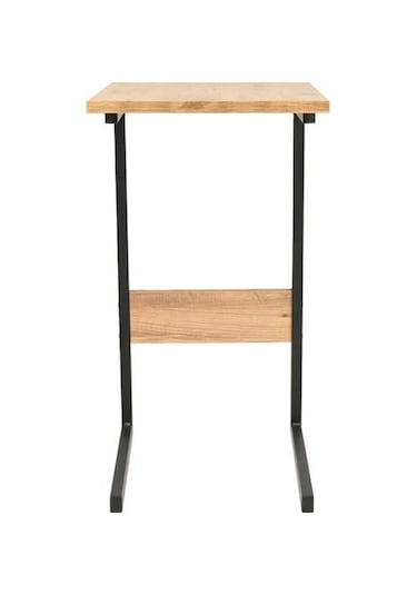 Ceramical C Sehpa - Atlantik Çam / Siyah - 67x46x36 Cm Atlantik Çam