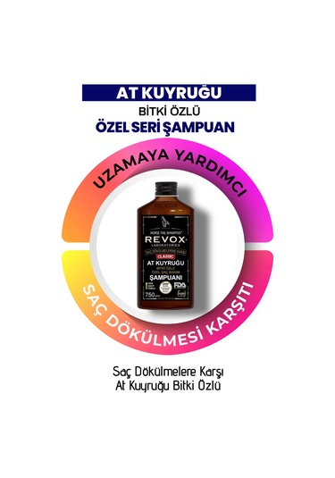 Revox Bitki Özlü At Kuyruğu Şampuanı 2 x 750 ML