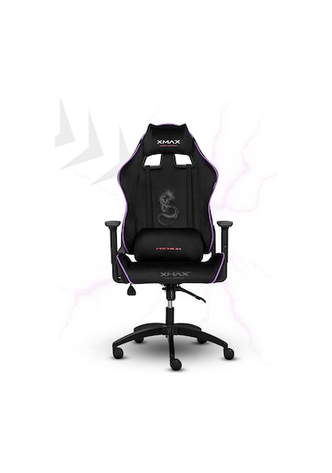 Rio Balerion Terletmez Kadife Kumaş Siyah Gaming Oyuncu Koltuğu - 26 Siyah