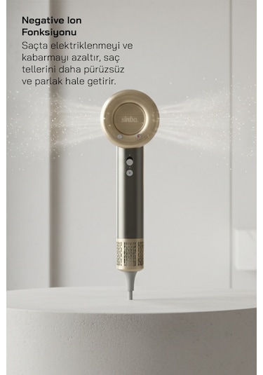 Sinbo Shd-1727 Bldc Saç Kurutma Makinesi - Gri