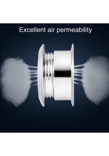 3 Adet 35mm Mobilya Dolabı Soğutma Paslanmaz Çelik Çift Taraflı Havalandırma Deliği Dekoratif Kapak Diğer