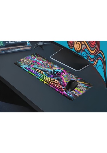Gaming Oyuncu Xl Mouse Pad Kaydırmaz Dikişli 80 30 Cm Mousepad 20