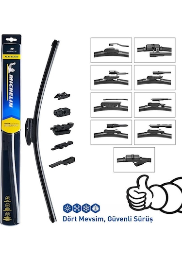 Michelin Multıfıt Mc33917 48cm 1 Adet Universal Muz Tipi Silecek