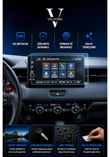 Honda Hr-v 2022 9 Inç Multimedya Glass Ekran Koruyucu