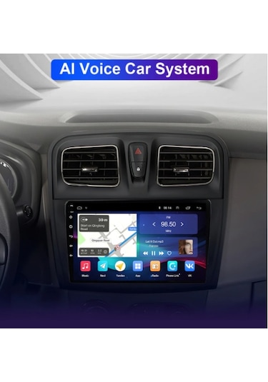 Renault Symbol 2012 2019 Android Multimedya Teyp 9' Ips Ekran Oem