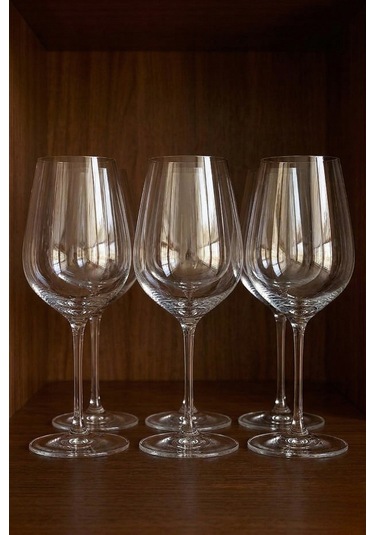 Kristal Ayaklı Bardak 460 Cc Beyaz
