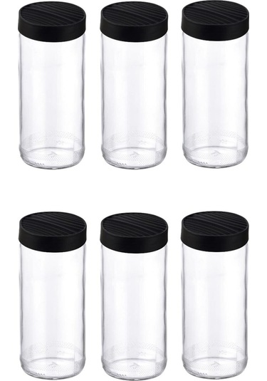 6 Lı Cam Kavanoz Set 500 Ml