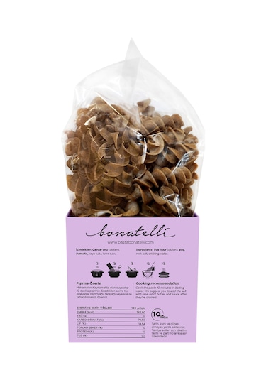 Bonatelli Çavdar Burgu Makarna 500 G