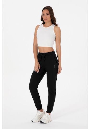 U.s. Polo Assn. Kadın Siyah Eşofman Altı 50313584-vr046 Siyah