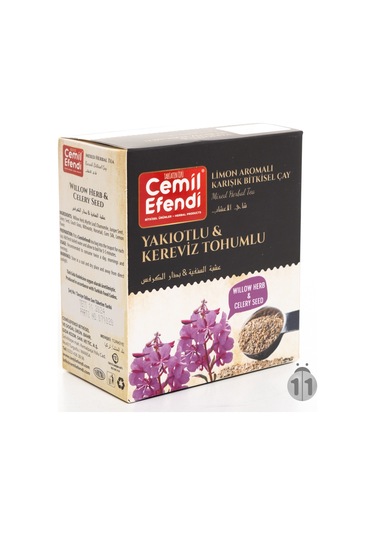 Cemil Efendi Yakıotlu Kereviz Tohumlu Karışık Bitki Çayı 60'lı Süzen Poşet 90 G