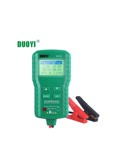 Duoyı Dy219 Dijital 12v Akü Test Cihazı