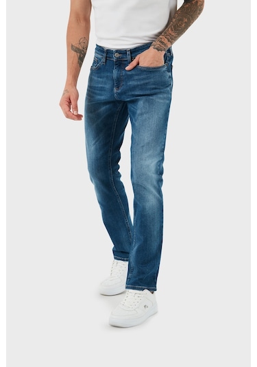 Tommy Jeans Erkek Kot Pantolon Dm0dm18723 1a5 Mavi
