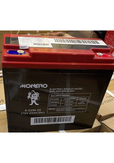 12V-20/24 AMPER [DİK] [180*78*170 mm] E-BIKE AKÜ - MONERO