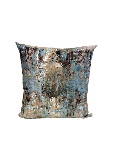 Alla Turca Dekoratif Kırlent Yastık Kılıfı-eskitme