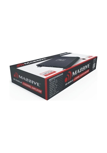 Massive Amfi Ms-B3500.4K 4 Kanal Amfi Amplıfıkator