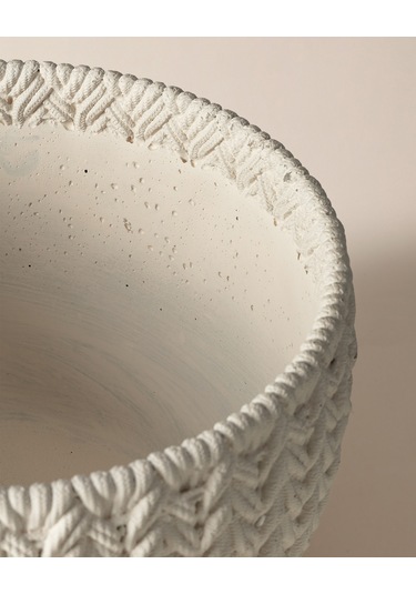 Dolly Saksı - Ekru - 24 Cm 8684427125229 Diğer