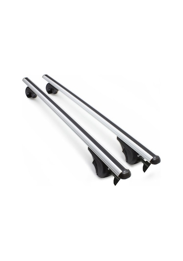 Universal Boldbar Ara Atkı Gri- Bold Bar V1 S 78-100 Cm, Metal Kilit, 2 Parça