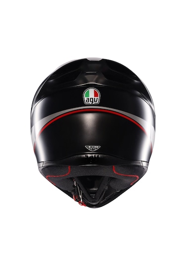 Agv K1 S Lap Siyah Gri Kırmızı Confıguratıon Kask Diğer