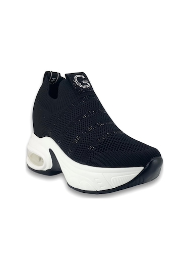 Guja 300 4 25ya Kadın Sneaker Günlük Ayakkabı Siyah Siyah