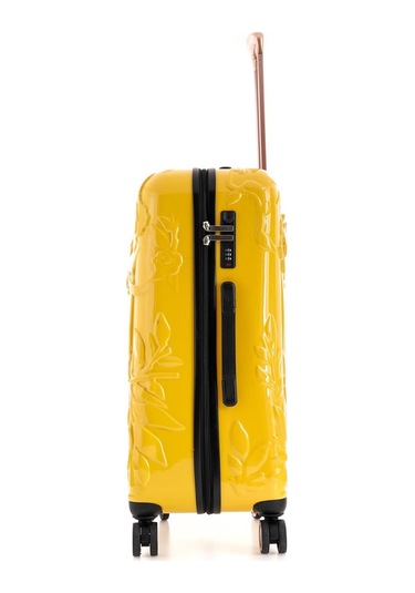 Ççs 5217 Kuru Kafa Polikarbon 3 Lü Valiz Seti-sarı Sarı