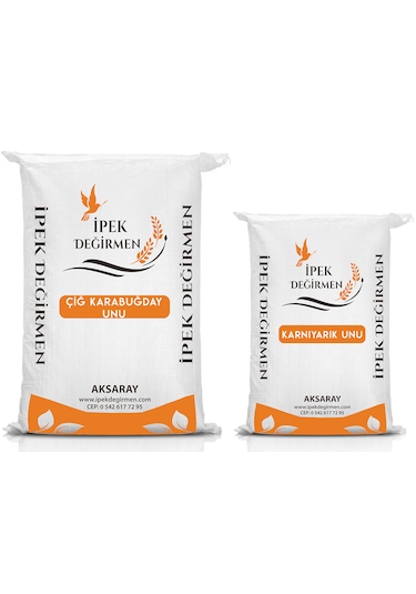İpek Değirmen Glutensiz Çiğ Karabuğday Unu 5 Kg Karnıyarık Un 1kg