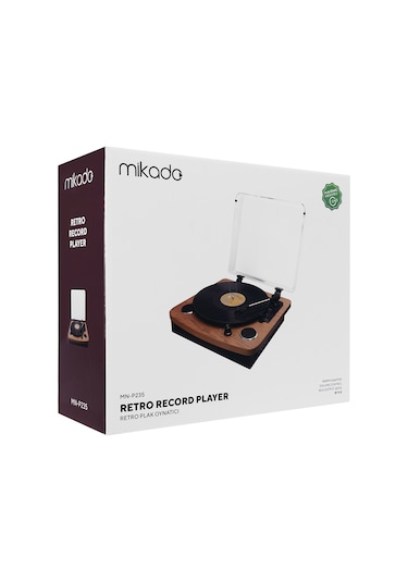 Mikado Nostalgia Mn-p235 Voyager Pikap Ahşap Usb-bt 3.5mm Auxın&rcao Destekli Müzik Kutusu