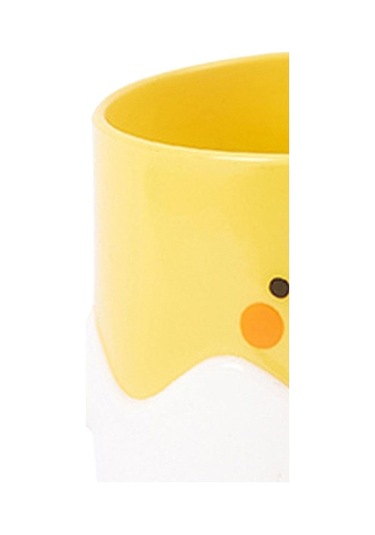 Pazly Yuvarlak Yıkama Suntek Karikatür Kabı Gözler Fırçası Fincan Diş Lv Diğer