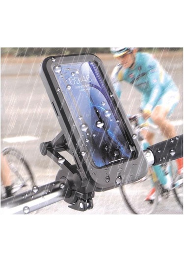 Sunix Motor Ve Bisiklet Uyumlu Su Geçirmez Telefon Tutucu Mt-10