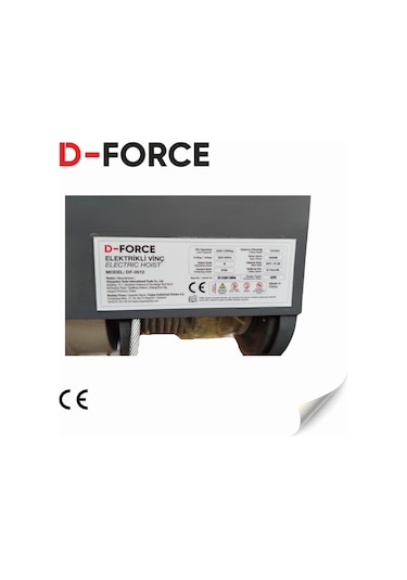 D-force Df-0512 Elektrikli Vinç 600-1200 Kg 1800 W