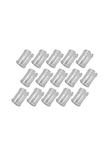 Agoodshop 4 Adet Su Geçirmez Ip65 Led Bahçe Çim Lambaları - Kırmızı Işık - Sivri Ampul Dış Aydınlatma Pembe