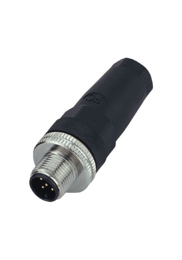 Zhong M12pg-5k ,m12/5-pin Düz Erkek Soket
