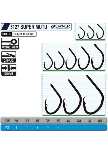 Owner 5127 Bb Super Mutu Bb No : 5/0