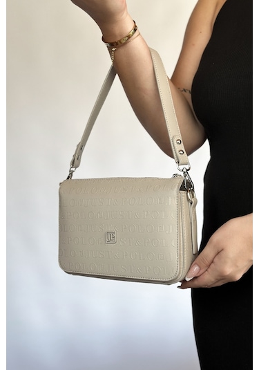 Jps-orta Boy Spor Model Çok Bölmeli 2 Asklı Kadın Çapraz Omuz Çantası 4036 Taş Kombin Taş