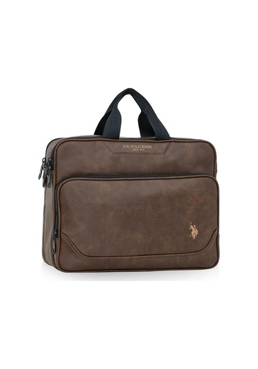 U.S. Polo Assn. 24S.Lve.Dön.0003 Erkek Postacı Çantası Kahverengi