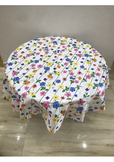 Astarlı Masa Örtüsü Yuvarlak 140 Cm Çap