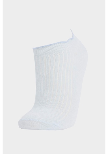 DeFacto Kız Çocuk Fırfırlı 3'lü Pamuklu Patik Çorap E6057A8NSKR1 DeFacto Kız Çocuk Fırfırlı 3'lü Pamuklu Patik Çorap E6057A8NSKR1