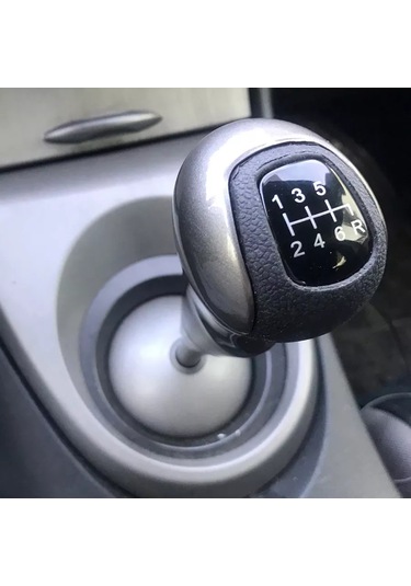 Power Resulting Honda Civic 6 Vitesli İçin Gri Kulise Gear Shift Topuzu 176337560 Gri