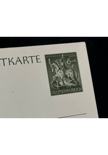Almanya Münich Antiye Posta Kartı Deutsche Goldschmiede Kunst