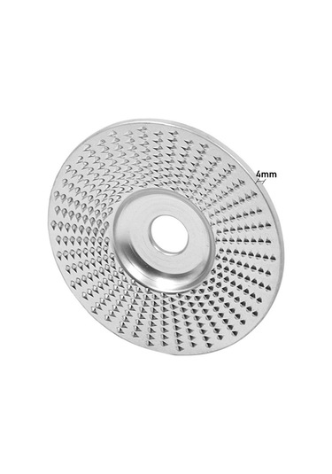 Yifomall 4 İnç Açılı Taşlama Diski, Yüksek Karbon Çelik Ahşap Şekillendirme Ve Kesme Aracı, 5/8" Arborlu