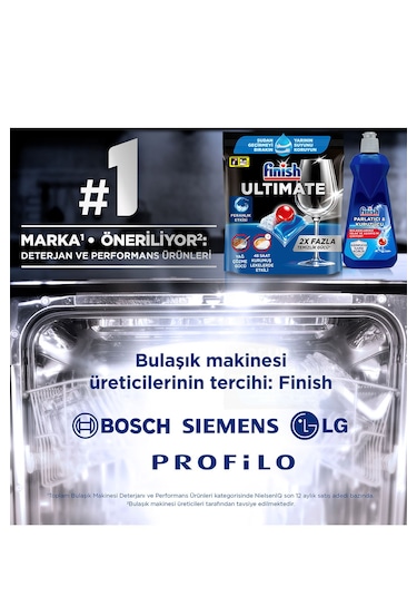 Finish Quantum Max Bulaşık Makinesi Deterjanı 3 x 48 Tablet