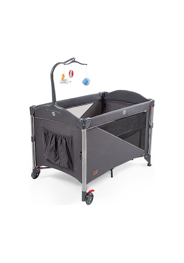 Baby2go Camellia Anne Yanı Oyun Parkı 70x110 Cm Siyah 63c12245624n1-1