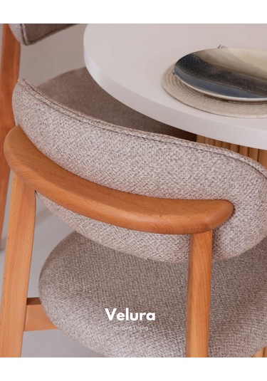 Talia Yemek Odası Takımı Yemek Masası + 4 Adet Sandalye Beyaz