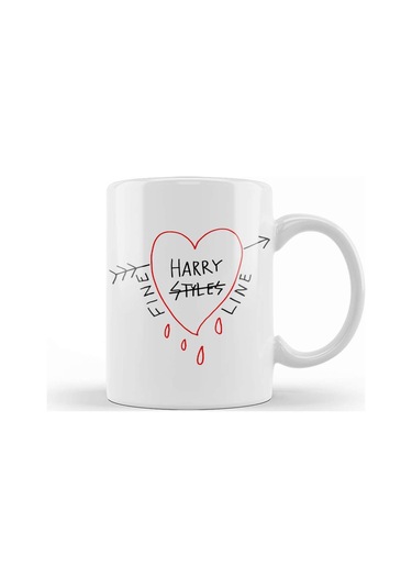 Harry Styles Inspired Harry Styles Gucci Fine Line Harry Styles Tee Fine Line Gucci 01 Kupa Bardak Porselen Karışık