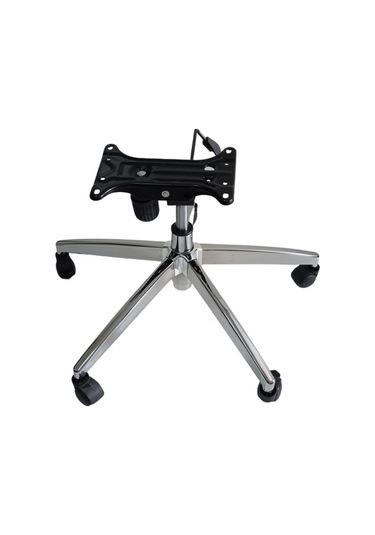 Kamusalmarket Oyun Koltuğu Yıldız Ayağı Tek Kol Mekanizma Krom Pistonlu Çap 70